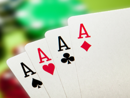 A great poker hand!