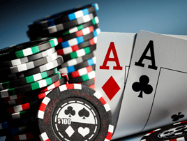 The vast majority of Texas Holdem Poker players lose their money after the flop
